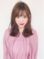 シウ 天王台(shiwu)&nbsp;shiwuミディアム小顔ヘア