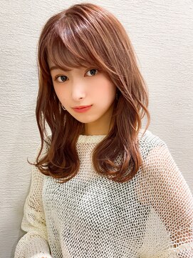 シルクレイ 吉祥寺店(Silk-lei) ピンクベージュのモテ髪小顔スタイル☆20代30代/Silk-lei吉祥寺