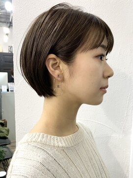 キラ 渋谷(KILLA) 【山下】ショートパーマ イルミナカラー 髪質改善 小顔 小顔