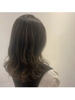 ウルム 蕨西口(ULUM)&nbsp;【落合優香】ハイライト×アッシュグレー