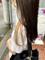 ネオリーブ チロル 横浜西口店(Neolive CiroL.)&nbsp;インナーカラー 抜きっぱなしベージュ