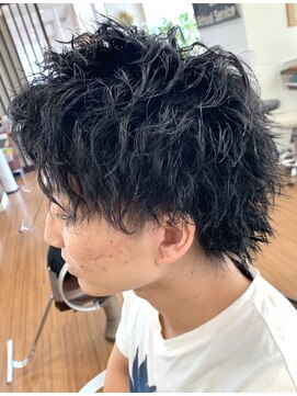 パリスボード(Paris bord) ショートウルフ×ツイストパーマ