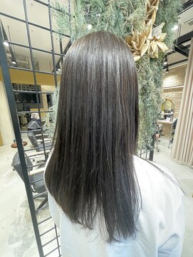 ゼスト 三鷹店(ZEST) 【ZEST三鷹　高橋美紀】マットアッシュ×ロングスタイル