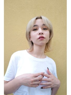セシルヘアー 梅田店(Cecill hair) ウルフレイヤー/ミディアムウルフ/ハイトーン