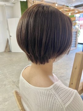 シーバイサイン(sea by Sign) ひし形ショート/コーヒーブラウン