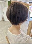 ひし形ショート/コーヒーブラウン