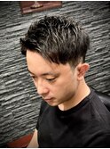 ツーブロナチュラルショート