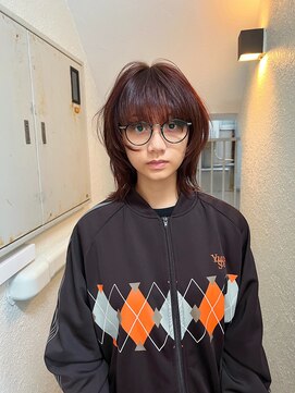 ローレンジウ(LOREN JU) 【LOREN+】暖色のウルフカット