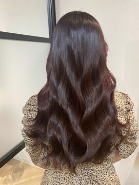 トッカ 小田原店(tocca) 20代30代40代50代　透明感カラー　ピンクベージュ