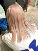 ヲタク(wotaku.) ピンクミルクティーハイトーンカラーピンクベージュケアブリーチ