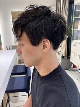 ステアケース 武蔵小杉店(stair:case) メンズナチュラルパーマ/ツーブロックマッシュ/フェード/短め