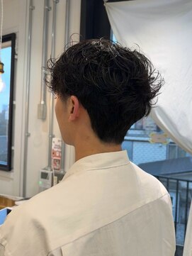 ロカ 表参道(loka) メンズカット/マッシュパーマ[表参道/ブリーチ/ハイライト]Mai