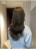 アッシュブラウン10代20代プルエクステ名古屋美容室