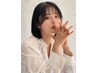 【平日限定】カット+カラーチケット（購入済）利用￥4,400→￥4,000