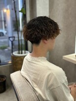 ムード カナザワ(mood kanazawa)&nbsp;強めツイスパ刈り上げマッシュ