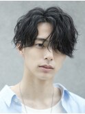 ダークアッシュ/韓国マッシュ/ニュアンスパーマ[池袋駅/men's]
