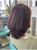 オーガニックアロマカラー＆ドライカット＆ハイライト