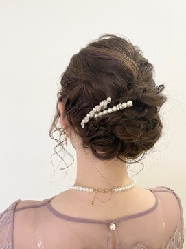 ヘアーメークアップ オオシマ(Hair-Make up oshima) アップ