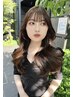 【14時迄がお得】カット＋プレミアムケアカラー＋贅沢3stepTR￥9,800