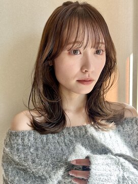 ノラギンザユー(NORA GINZA/U) 20/30代 顔まわりカットフェイスレイヤー後れ毛カット前髪カット