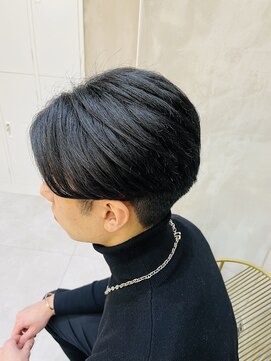 ジーナ 新宿(Zina) メンズカット×センターパート【Zina　大越香苗】