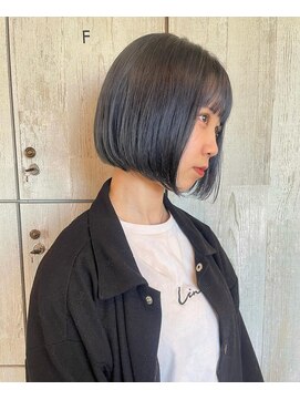 ソレイユトウキョウシブヤ(SOLEIL TOKYO shibuya) 【ボブ】【ブルーカラー】【ブリーチカラー】