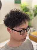 波巻きスパイラルパーマ