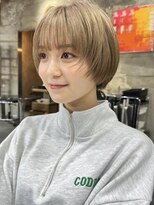ミンクス 青山店(MINX) 【MINX青山】ハイトーンショートボブ