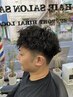 【新規限定】メンズカット＋ゆるふわツイストパーマ　12,000円～