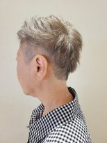 松本平太郎美容室 国立店 ツーブロックショート×イノアカラー