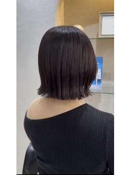 カラークチュール(Color Couture) ラベンダーグレージュ/切りっぱなし/レイヤー