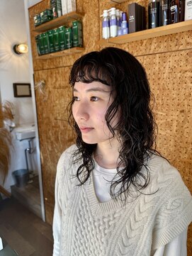 ノラ カマクラ(NORA kamakura) ナチュラルレイヤーパーマ