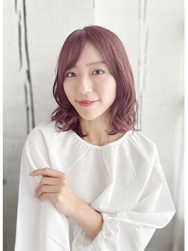 ナル 新宿(nalu) nalu新宿/髪質改善/縮毛矯正/METEO/透明感/インナーカラー/新宿