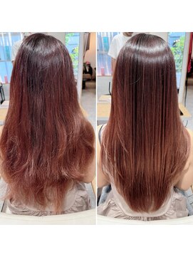 スリーピースヘア 恵比寿(3PeaceHair) 自然なストレートヘアを叶える、プレミアム髪質改善縮毛矯正