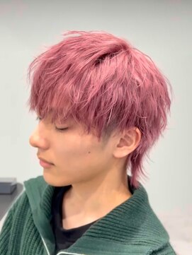 ジーク(JeeK) #ショートウルフ#ハイトーンカラー