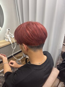 テーラヘアー 幕張本郷店(TELA HAIR) レッド×ピンク