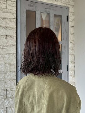 ルプラ トリコ(le-pla trico) ウェーブボブスタイル