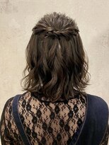 ヘアアレンジメント ボガスティーズ 溝の口店(Hair arrangement Vogusty's)&nbsp;ハーフアップ/おでかけ/誕生日会