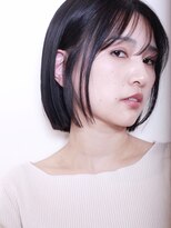 たさわ堂モク(たさわ堂moku)&nbsp;大人ボブ/シースルーバング　【楠瀬 浩也】