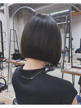 アンジェリカ 立町店(ANGELICA) クラシックボブ　切りっぱなしボブ