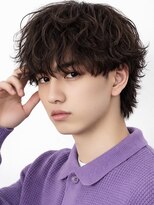 ヘッドストック 大和八木店(HEAD STOCK) シャドウパーマ波巻きシャドウツイストスパイラルメンズ眉毛