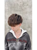 メンズサロン キング 高槻店(Men’s salon K!ng)&nbsp;メンズカット/ブリーチ/ニュアンスパーマ/メンズハイライト/眉毛