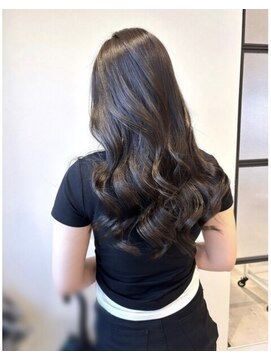ラーム 松江学園店(rame) 透明感カラー×コテ巻き