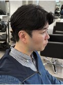 MEN’S HAIR/サーフカール/刈り上げセンターパート/新田