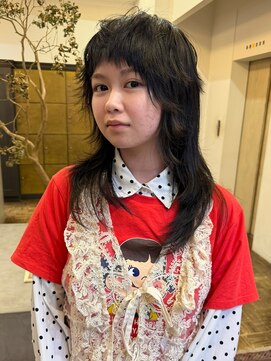 ヘアーアイスカルテット(HAIR ICI QUARTET) ◎大人可愛いハッシュカットロング×顔周りレイヤー