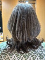 アリレイナ 逗子店(ARIREINA) 外ハネミディアムレイヤー/40代、50代