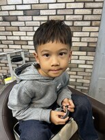 バルべス トーキョー(BARBES TOKYO)&nbsp;キッズカット×ポイントカラー【清板】