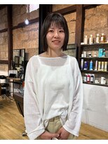ディレクト(Direct)&nbsp;ミルクティーブロンドばっさりボブ5.13