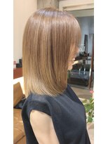 チル アウト ヘア ロジック(chill out hair Logic)&nbsp;ハイトーンミディアム×髪質改善トリートメント