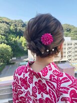 ビアージュ(Viage)&nbsp;【こなれ感が可愛い】アップアレンジ